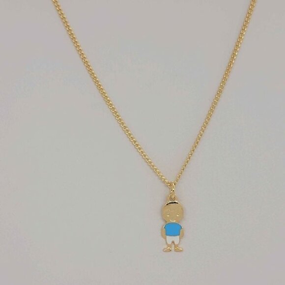 Jewelry - last one Brand New Brazilian 18k Gold Filled Boy Necklace